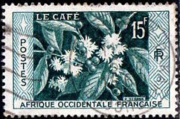 AOF Poste Obl Yv:62 Mi:82 Le Café (TB Cachet Rond) - Usados