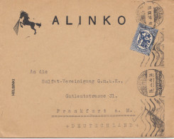 Finnland: 1927 Helsinki Nach Frankfurt/M - Pferd - Sonstige & Ohne Zuordnung