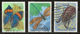 Japon 1987 N° Y&T : 1619,1620 Et 1622 Obl. - Gebruikt