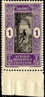 Dahomey Poste N** Yv: 43 Mi:42 Ceuillette De Dattes Bord De Feuille - Unused Stamps