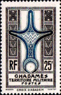 Ghadamès Poste N** Yv:8 Mi:8 Croix D'Agadem (Dent 1 Peu Courte) Voir Scan - Unused Stamps
