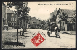 CPA Beaurepaire, Quartier De La Gare  - Beaurepaire