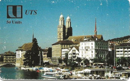 USA: Prepaid MCI - UTS Zürich Limmatquai, Grossmünster - Autres & Non Classés