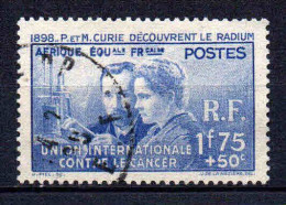 A E F - 1938 - P Et Marie Curie  - N° 63 - Oblit - Used - Usados