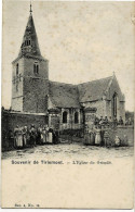 Souvenir De Tirlemont L'Eglise De Grimde Circulée En 1902 - Tienen