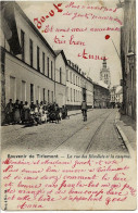 Souvenir De Tirlemont La Rue Des Récollets Et La Caserne Circulée En 1903 - Tienen