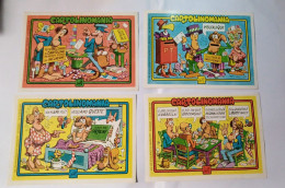 Jacovitti Serie Completa 4 Cartolinomania 1982 - Umoristici