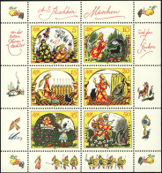 2914-2919 Märchen-Kleinbogen Zarentochter 1984, ** Postfrisch - Unused Stamps