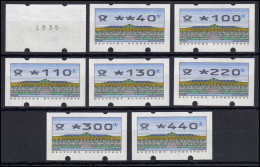 2.2.3 Typ Posthorn - TS 1 - 8 ATM (10-440) Mit Alter, Waagerechter Nr. ** - Timbres De Distributeurs [ATM]