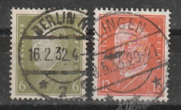 1932 - REICH   Mi No  465/466 - Usados