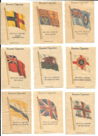 BD06 - SERIE COMPLETE 50 CARTES EN SOIE KENSITAS - FLAGS BRITISH EMPIRE - DRAPEAUX EMPIRE BRITANNIQUE - Autres & Non Classés