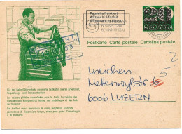 231 - 79 - Entier Postal Chemins De Fer Affranchi Forfait "les Caisses Pliables..." 1978 - Stamped Stationery