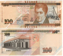 HONDURAS  100 Lempiras P102d   Dated 20.06.2019  (José Cecilio Del Valle On Front + House Where He Was Born At Back ) - Honduras