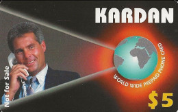 USA: Prepaid Kardan - World Wide Prepaid Phone Card - Other & Unclassified