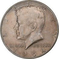 États-Unis, Half Dollar, Kennedy, 1964, Denver, Argent, TTB, KM:202 - 1964-…: Kennedy