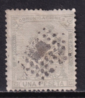1873 HISPANIA. 1 PTA USADO. VER - Oblitérés