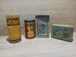 Lot Boite 1900 1950 épicerie Pharmacie Touraine Crème Epice - Sonstige & Ohne Zuordnung