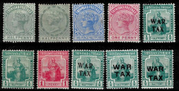 Trinidad And Tobago Stamps 1860-1900 Year - Trindad & Tobago (...-1961)