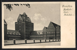 AK Braunschweig, Blick Auf Die Bernhard-Rust-Hochschule  - Braunschweig