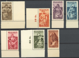SAARGEBIET 171-77 **, 1934, Standbilder Aus Kirchen, Postfrischer Prachtsatz, Mi. 280.- - Autres & Non Classés