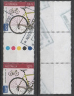 Australia, Used, 2015,  Michel 4387, Custom Made Road Bike - Used Stamps