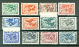 Grèce  Yv PA 50/61 * * TB  Ange Vent   - Unused Stamps