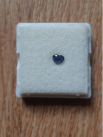 Saphir Bleu Taillé En Forme De Coeur, 0,53 Carat, 6 Mm, Madagascar - Zaffiro