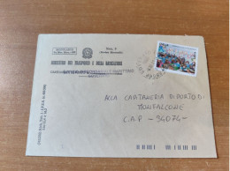 2001 - Ordinaria Con Giornata Della Filatelia - 2001-10: Poststempel