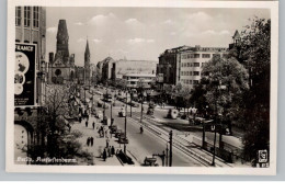 1000 BERLIN - CHARLOTTENBURG, Kurfürstendamm, U-Bahnstation, Rücks. Kl. Kleberest - Charlottenburg