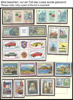 SAMMLUNGEN, LOTS **, 1965-1988, Postfrischer Kompletter Sammlungsteil Auf Seiten, Prachterhaltung, Dazu - Sammlungen