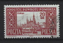 Poland 1954 City Views Y.T. 777(0) - Oblitérés