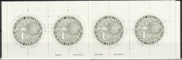 Neuseeland 1988  MiNr.4x 1047 ** Postfrisch Aus MH Kiwi ( C 264 ) - Unused Stamps