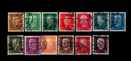 Deutsches Reich 410 - 422 Reichspräsidenten Gestempelt Used (2) - Used Stamps