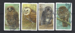 Australia 2016 Owls S.A. Y.T. 4340/4343 (0) - Used Stamps