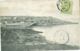 Jersey 1908; Rozel Bay - Circulated. - Autres & Non Classés