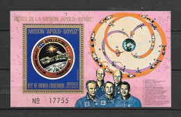 Equatorial Guinea 1975 Space - Apolo Soyuz MS MNH - Africa