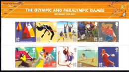 Olympische Spelen 2012 , Groot - Brittannie , Zegels Postfris In Boekje - Zomer 2012: Londen