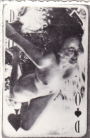 Old Collectable Playing Card Photo - Nude Woman - Ca. 8.5x6 Cm - Pin-ups