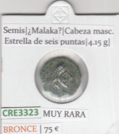 CRE3323 MONEDA ROMANA SEMIS BRONCE VER DESCRIPCION EN FOTO MUY RARA - Keltische Münzen