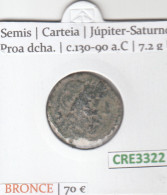 CRE3322 MONEDA ROMANA SEMIS BRONCE VER DESCRIPCION EN FOTO - Galle