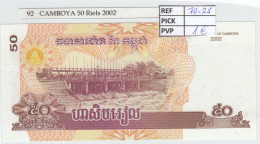 BILLETE CAMBOYA 50 RIELS 2002 P-52a - Autres - Asie