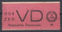 DDR 1965 - Für Vertrauliche Dienstsachen Mi.-Nr. 1 - Used