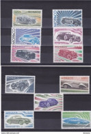 MONACO 1975 VOITURES Yvert 1018-1028, Michel 1191-1201 NEUF** MNH Cote 46 Euros - Neufs