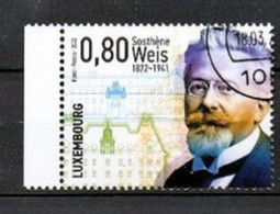 Luxembourg, Luxemburg  2022  , MI 2296,  YT 2239, GEBURTSTAG SOSTHENE WEIS, OBLITERE, GESTEMPELT - Used Stamps