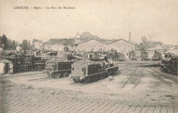 LAROCHE (Yonne) - Dépôt, Le Parc Des Machines. - Stations With Trains