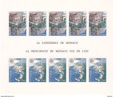 MONACO 1978 EUROPA, Cathédrale De Monaco, Principauté Yvert BF 14, Michel Bl 11 NEUF** MNH Cote 45 Euros - Neufs