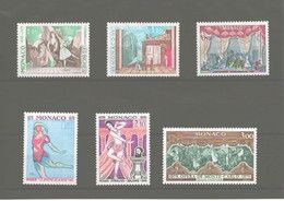 MONACO 1979 OPERA Salle Garnier Yvert 1190-1195 NEUF** MNH Cote 14,50 Euros - Neufs