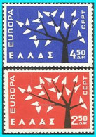 GREECE-GRECE - HELLAS 1962:  Europa CEPT  Compl Set MNH** - Nuovi