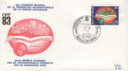 COB - FDC N° 683 - Timbre N° 2084 - 1981-1990