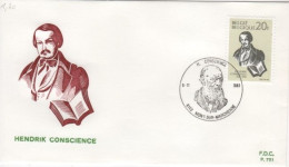 COB - FDC N° 701 - Timbre N° 2106 - 1981-1990